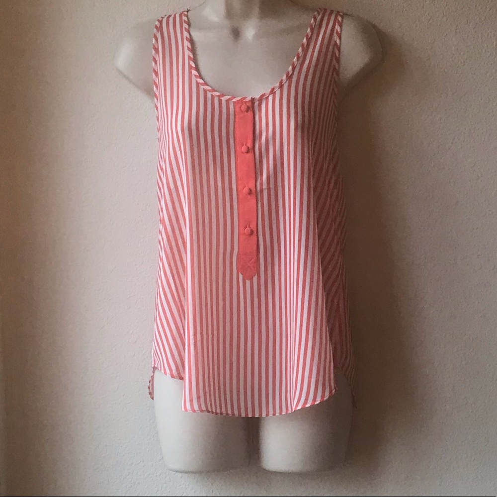 Naked Zebra Striped Tank